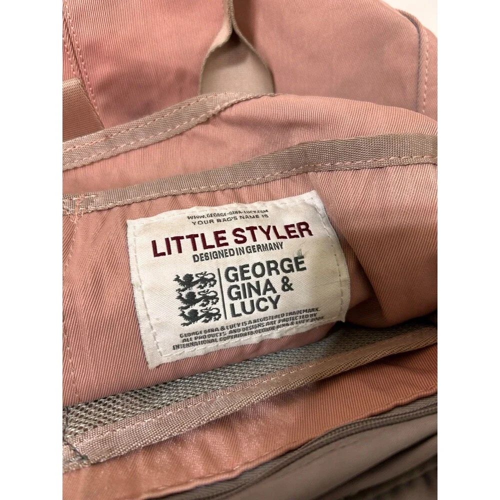 George Gina & Lucy‎ GGL Styler Bag Strappy 2000s Hand Bag y2k M/Large Pink